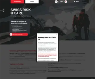 Swissriskcare.ch(Swissriskcare) Screenshot