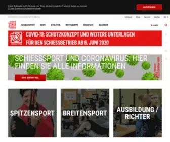 Swissshooting.ch(Schweizer Schiesssport Verband) Screenshot