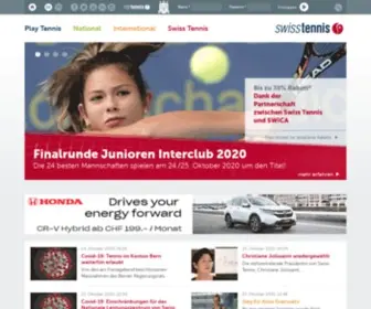 Swisstennis.ch(Swisstennis) Screenshot