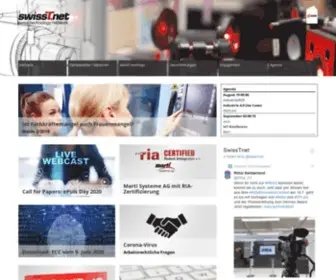 Swisst.net(Willkommen im Swiss Technology Network) Screenshot