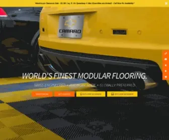 Swisstrax.com(World's Finest Modular Flooring) Screenshot