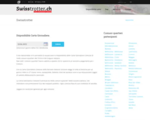 Swisstrotter.ch(Swisstrotter: swisstrotter) Screenshot