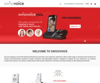 Swissvoice.cz(For Consumers) Screenshot