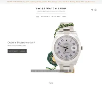 Swisswatchshop.co.uk(Swiss Watch Shop Ltd) Screenshot