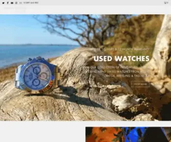 Swisswatchtrader.co.uk(Used Watches) Screenshot