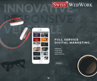 Swisswebwork.ch(SwissWebWork Webdesign und Digital Marketing Agentur) Screenshot