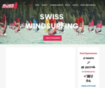Swisswindsurfing.ch(Swiss Windsurfing) Screenshot