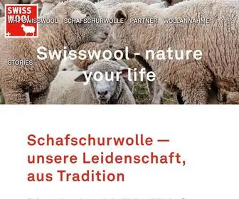 Swisswool.ch(Nature your life) Screenshot