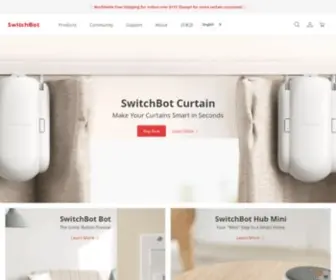 Switch-Bot.com(SwitchBot International) Screenshot