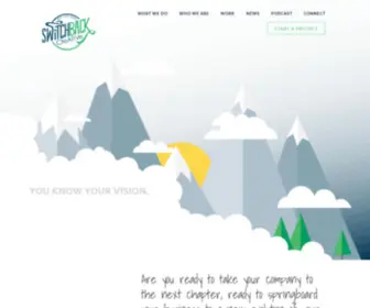 Switchbackcreative.ca(Switchback Creative Inc) Screenshot