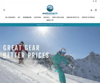 Switchbacksports.com(Switchback Sports) Screenshot