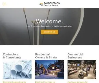 Switchedon.ca(Switched On Electrical) Screenshot