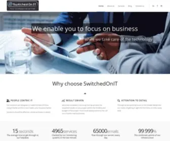 Switchedon.co.za(Managed Service Provider Johannesburg. SwitchedOnIT) Screenshot