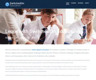 Switchedoned.com(SwitchedOn Education) Screenshot