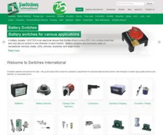 Switches.co.za(Complete switches and sensors solutions) Screenshot