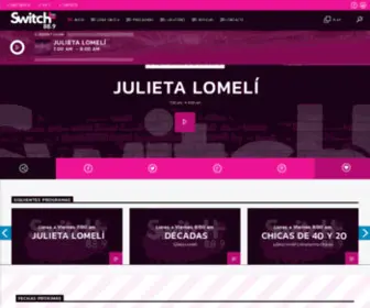 Switchfm.com.mx(LA RADIO POSITIVA) Screenshot