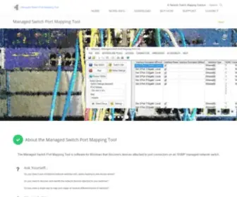 Switchportmapper.com(Managed Switch Port Mapping Tool from NetScanTools) Screenshot