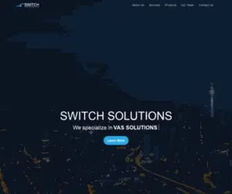 Switchsolutions.com.pk(Switch Communication) Screenshot