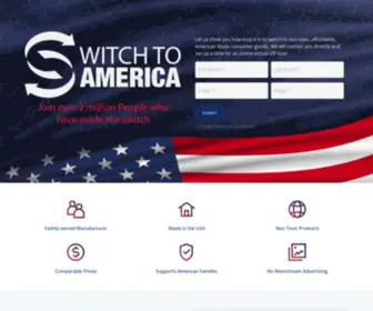 Switchtoamerica.com(Switch To America) Screenshot