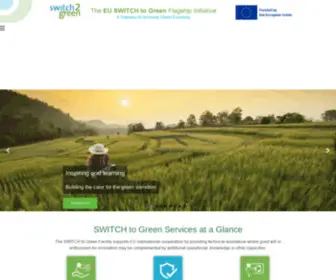 Switchtogreen.eu(A Gateway to Inclusive Green Economy) Screenshot