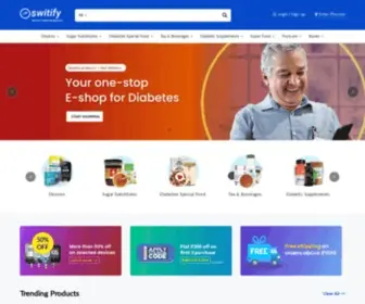 Switify.com(Your one stop shop for diabetes) Screenshot