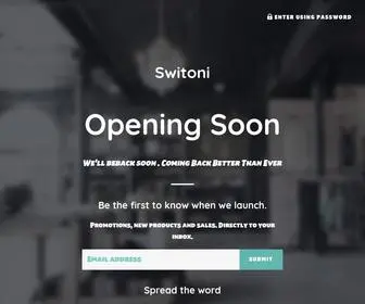 Switoni.com(Switoni) Screenshot