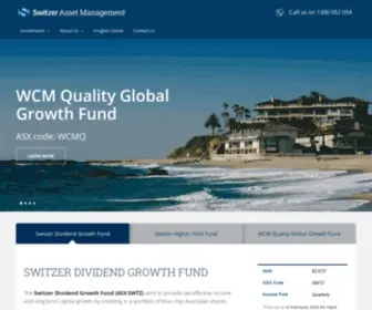 Switzerassetmanagement.com.au(Switzer Asset Management) Screenshot