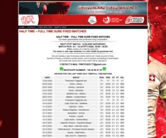 Switzerland-Fixedmatches.com(SWITZERLAND FIXED MATCHES) Screenshot