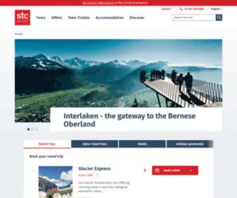 Switzerlandtravelcentre.co.uk(We're an Incoming Operator (DMC)) Screenshot