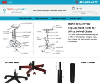Swivel-Chair-Parts.com(Office Chair Parts) Screenshot