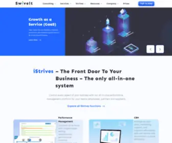 Swivelt.com(Growth as a Service) Screenshot