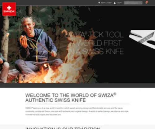 Swiza.ch(Swiss pocket knives) Screenshot