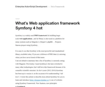 SwizFramework.org(Swiz Framework) Screenshot