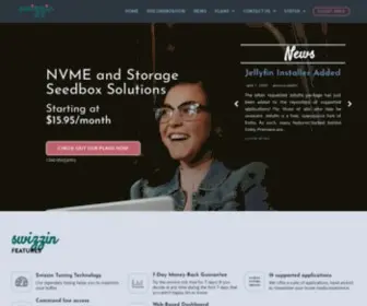 Swizzin.net(Seedbox Solutions) Screenshot