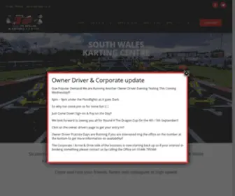 SWKC.co.uk(South Wales Karting Centre) Screenshot