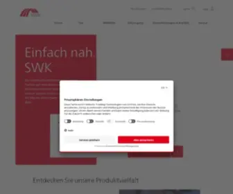 SWK.de(Stadtwerke Krefeld) Screenshot