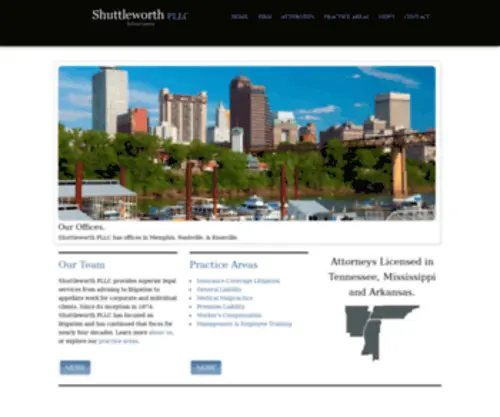 Swlawpllc.com(Shuttleworth PLLC) Screenshot