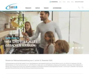 SWLB.de(Stadtwerke Ludwigsburg) Screenshot