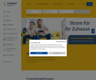 SWL.de(Leipziger Stadtwerke) Screenshot