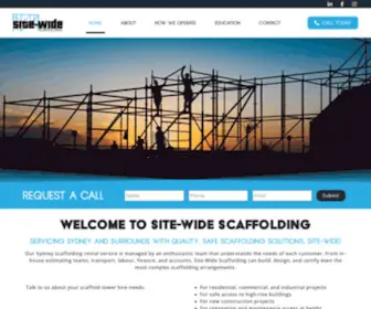 SWLSgroup.com.au(Scaffold Hire Sydney) Screenshot