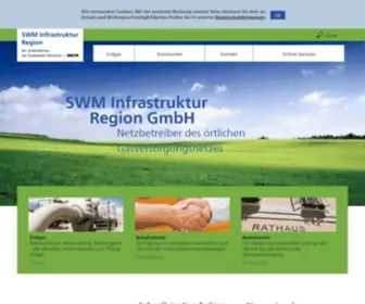 SWM-Infrastruktur-Region.de(SWM Infrastruktur Region) Screenshot