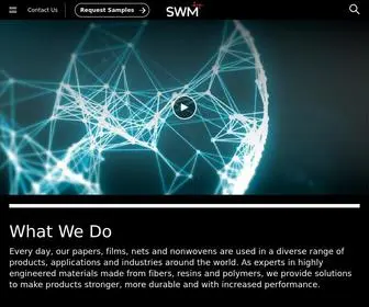 Swmintl.com(Sustainable, Safe, and Intelligent Lightweight Materials) Screenshot