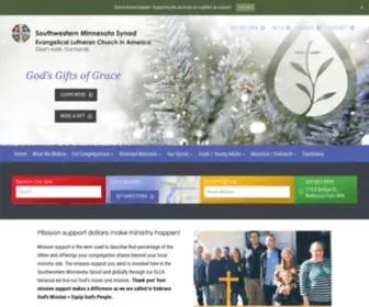 SWmnelca.org(Southwestern Minnesota Synod ELCA) Screenshot