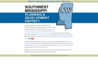 SWMPDD.com(Southwest Mississippi Planning and Development District) Screenshot