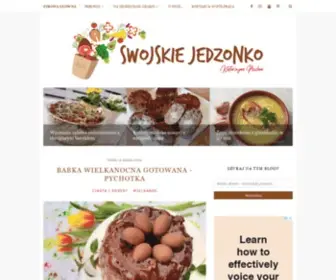 Swojskiejedzonko.com(Swojskie jedzonko) Screenshot