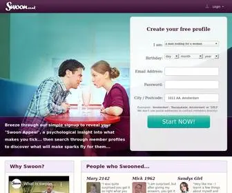 Swoon.co.uk(Find local singles on Swoon) Screenshot