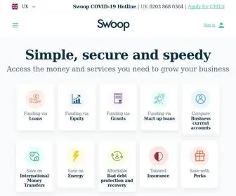 Swoopfunding.com(Swoop Funding) Screenshot