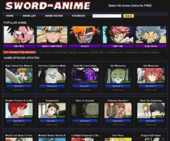 Sword-Anime.com(Watch Anime Episode Online in English Subbed) Screenshot