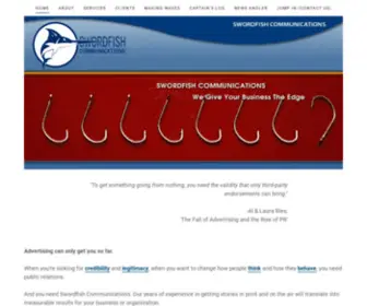 Swordfishcomm.com(Swordfish Communications) Screenshot