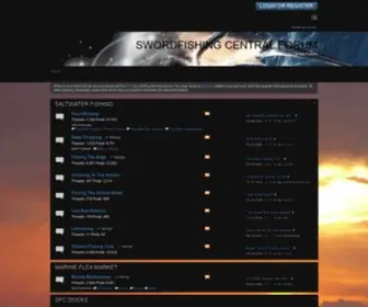 Swordfishingcentral.com(SwordFishing Central Forum) Screenshot